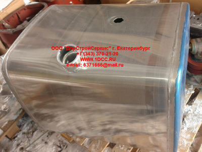 Бак топливный 400 литров (D-образный) SH SHAANXI / Shacman (ШАНКСИ / Шакман) DZ9114550711 фото 1 Киров