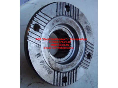 Фланец проходного вала D-165, 4 отв., с насечками, низкий, мелкий шлиц H HOWO (ХОВО) RHAZ9114320205 фото 1 Киров