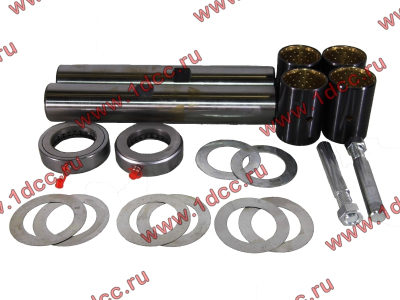 Шкворень (ремкомплект на ось) D-48, L-280 F-Амур FAW (ФАВ) 3001044-4E KIT для самосвала фото 1 Киров